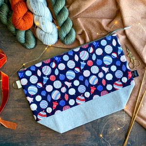 "Liberty Baubles"- Knitting Project Bag- Ready to Ship